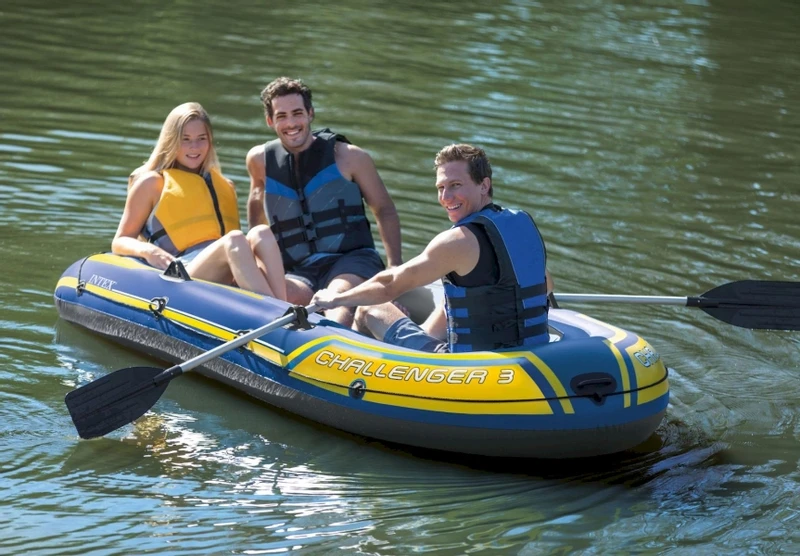 Intex Challenger 3 Opblaasboot Set 5 Intex Challenger 3 Opblaasboot Set - Image 3