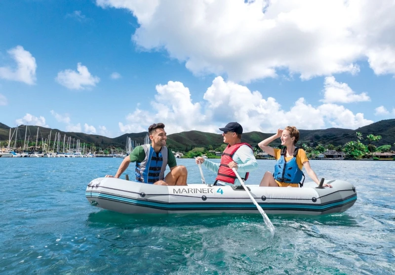 Intex Mariner 4 Opblaasboot Set 7 Intex Mariner 4 Opblaasboot Set - Image 5