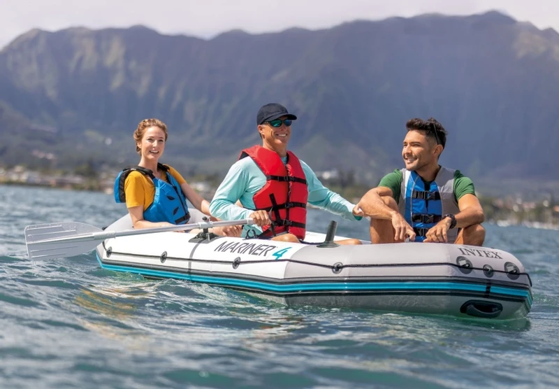 Intex Mariner 4 Opblaasboot Set 6 Intex Mariner 4 Opblaasboot Set - Image 4