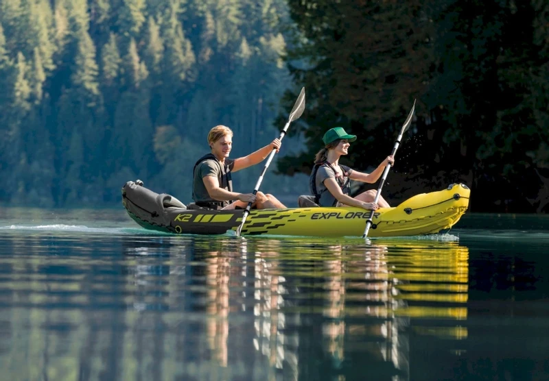 Intex Explorer K2 Opblaasbare Kajak - 2 Personen 16 Intex Explorer K2 Opblaasbare Kajak - 2 Personen - Image 14