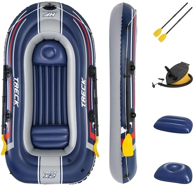 Bestway Hydro Force Treck X2 Opblaasboot Set 3 Bestway Hydro Force Treck X2 Opblaasboot Set