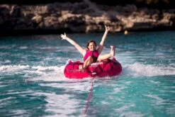 Jobe Rumble Funtube Hot Pink - 1 Persoons -Zwembadwinkel 230120003 actionshot 4 big resultaat