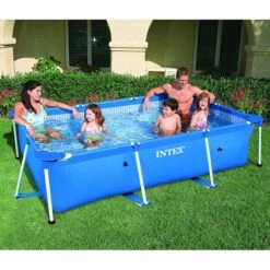 Intex Metal Frame Pool - 260 X 160 X 65 Cm -Zwembadwinkel 28270 02 1