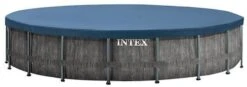 Intex Prism Frame Pool Greywood - 549 X 122 Cm – Met Filterpomp En Accessoires -Zwembadwinkel 421 1200 26744 gesloten