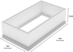 Polystyreen Zwembad Blokkenset - 6,00 X 3,00 X 1,50 M 9 Polystyreen Zwembad Blokkenset - 6,00 X 3,00 X 1,50 M -Zwembadwinkel 600x300 zij size