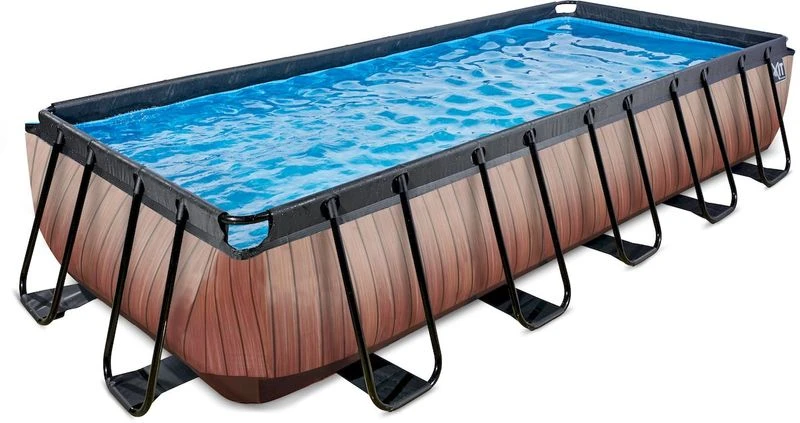 EXIT TOYS EXIT Wood Zwembad - 540 X 250 X 100 Cm - Met Zandfilterpomp En Trap 4 EXIT TOYS EXIT Wood Zwembad - 540 X 250 X 100 Cm - Met Zandfilterpomp En Trap - Image 2