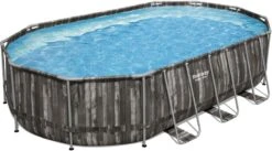 Bestway Power Steel Oval Zwembad - 610 X 366 X 122 Cm - Met Filterpomp En Accessoires -Zwembadwinkel 668 1200 5611s 5611r 0055 pr web