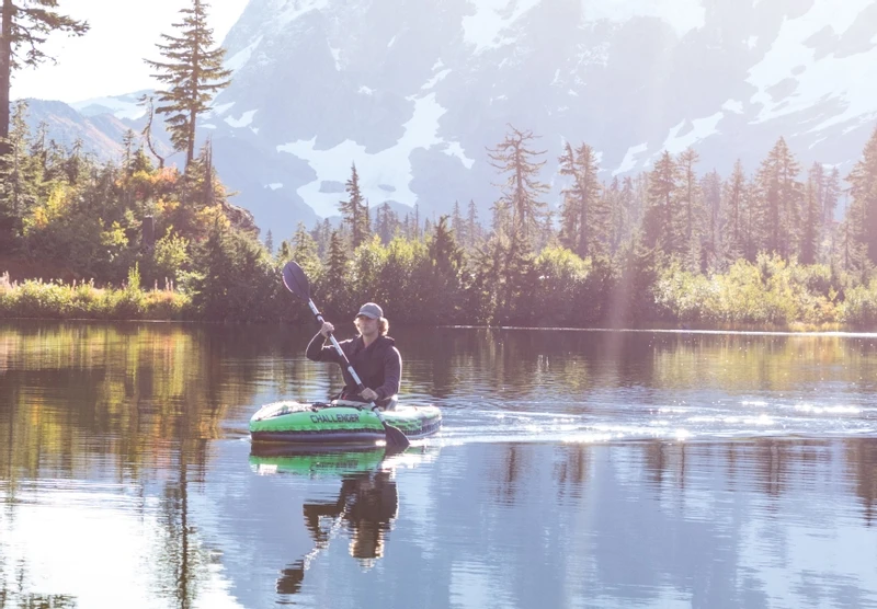 Intex Challenger K1 Opblaasbare Kajak - 1 Persoon 10 Intex Challenger K1 Opblaasbare Kajak - 1 Persoon - Image 8