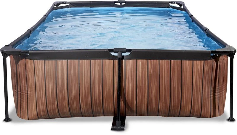 EXIT TOYS EXIT Wood Zwembad - 300 X 200 X 65 Cm - Met Filterpomp 4 EXIT TOYS EXIT Wood Zwembad - 300 X 200 X 65 Cm - Met Filterpomp - Image 2