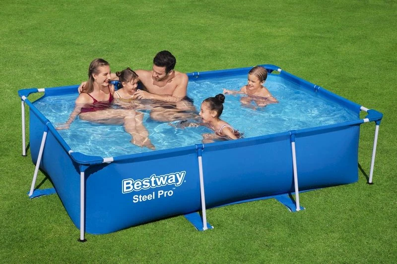 Bestway Steel Pro Zwembad - 259 X 170 X 61 Cm 5 Bestway Steel Pro Zwembad - 259 X 170 X 61 Cm - Afbeelding 3