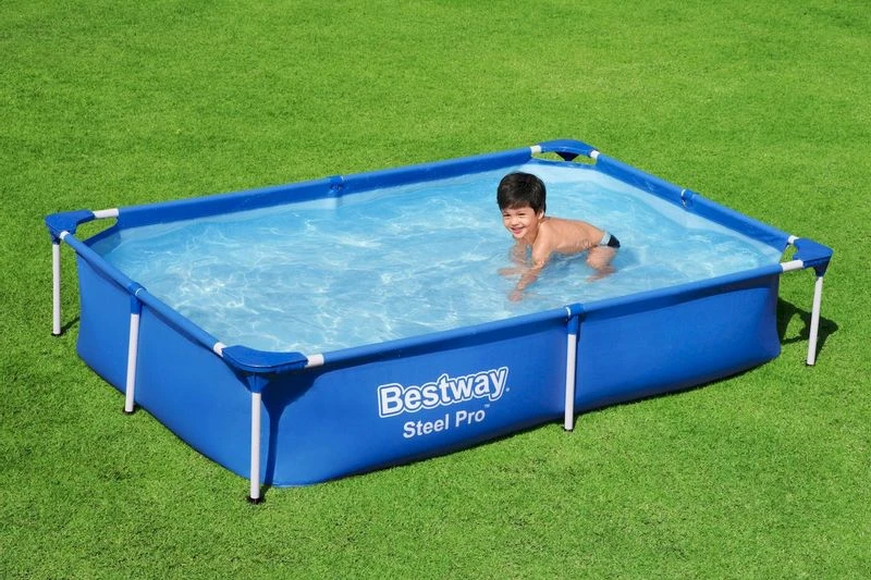 Bestway Steel Pro Zwembad - 221 X 150 X 43 Cm 5 Bestway Steel Pro Zwembad - 221 X 150 X 43 Cm - Image 3