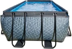 EXIT TOYS EXIT Stone Zwembad - 400 X 200 X 122 Cm - Met Zandfilterpomp En Trap 13 EXIT TOYS EXIT Stone Zwembad - 400 X 200 X 122 Cm - Met Zandfilterpomp En Trap -Zwembadwinkel 814 1200 exit 30 27 42 00 int 3