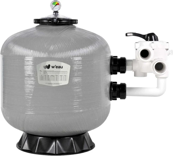 W'eau SPP-500 Polyester Versterkt Side Mount Zandfilter 12m³ 3 W'eau SPP-500 Polyester Versterkt Side Mount Zandfilter 12m³