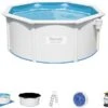 Bestway Hydrium Alderney Metalen Zwembad Ø300 X 120 Cm -Zwembadwinkel 900 1059 bestway agp set 10ftx48in hydrium pool set 56566 150dpi