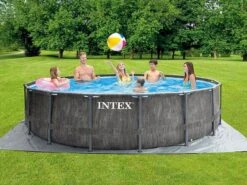 Intex Prism Frame Pool Greywood - 457 X 122 Cm – Met Filterpomp En Accessoires 5 Intex Prism Frame Pool Greywood - 457 X 122 Cm – Met Filterpomp En Accessoires -Zwembadwinkel 900 1199 26742 inuse1 2020 300