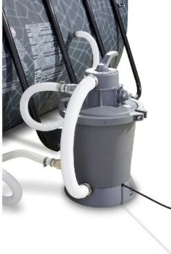 EXIT TOYS EXIT Stone Zwembad - 400 X 200 X 100 Cm - Met Zandfilterpomp En Trap -Zwembadwinkel 900 607 exit 30 17 42 00 int 5 1