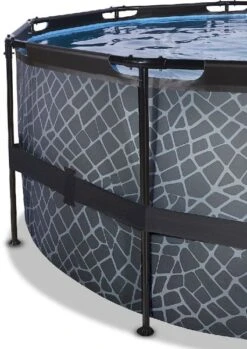 EXIT TOYS EXIT Stone Zwembad - 450 X 122 Cm - Met Zandfilterpomp En Trap -Zwembadwinkel 900 638 exit 30 27 15 00 int 3