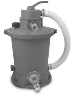 EXIT TOYS EXIT Wood Zwembad - 450 X 122 Cm - Met Zandfilterpomp En Trap -Zwembadwinkel 900 701 exit 30 27 14 00 int 6 3