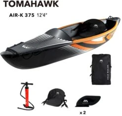 Aqua Marina Tomahawk Air-K 375 Opblaasbare Kajak - 1 Persoon -Zwembadwinkel 900 949 aquamarina kayak package tomahawk 3 1536x1536 1