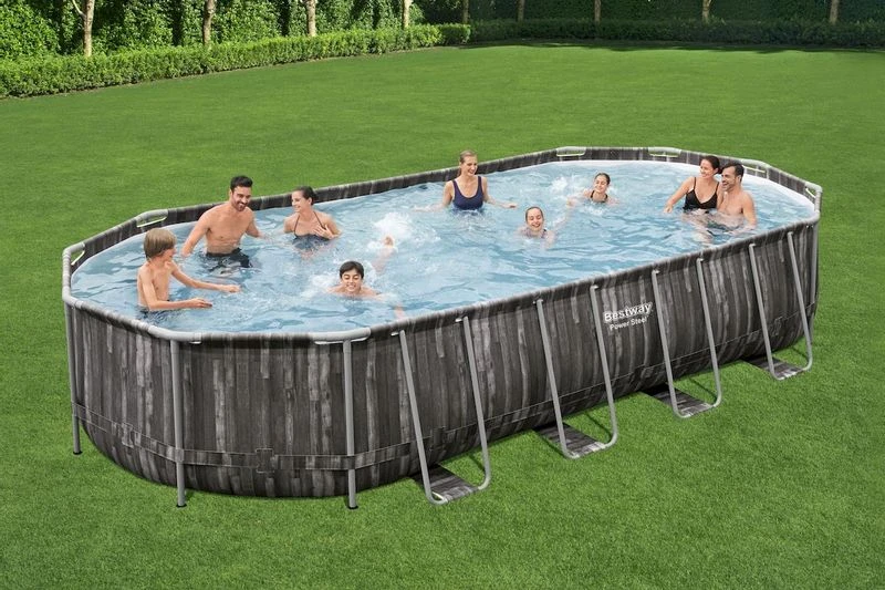 Bestway Power Steel Oval Zwembad - 732 X 366 X 122 Cm - Met Filterpomp En Accessoires 9 Bestway Power Steel Oval Zwembad - 732 X 366 X 122 Cm - Met Filterpomp En Accessoires - Image 7