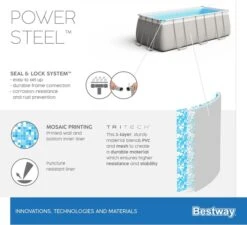 Bestway Power Steel Rectangular Zwembad - 282 X 196 X 84 Cm - Met Filterpomp En Accessoires 17 Bestway Power Steel Rectangular Zwembad - 282 X 196 X 84 Cm - Met Filterpomp En Accessoires -Zwembadwinkel bestway power steel rectangular zwembad 282 x 196 x 84 cm set 15