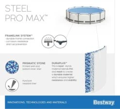 Bestway Steel Pro MAX Zwembad - 366 X 100 Cm - Met Filterpomp En Accessoires 17 Bestway Steel Pro MAX Zwembad - 366 X 100 Cm - Met Filterpomp En Accessoires -Zwembadwinkel bestway steel pro max zwembad 366 x 100 cm set 1