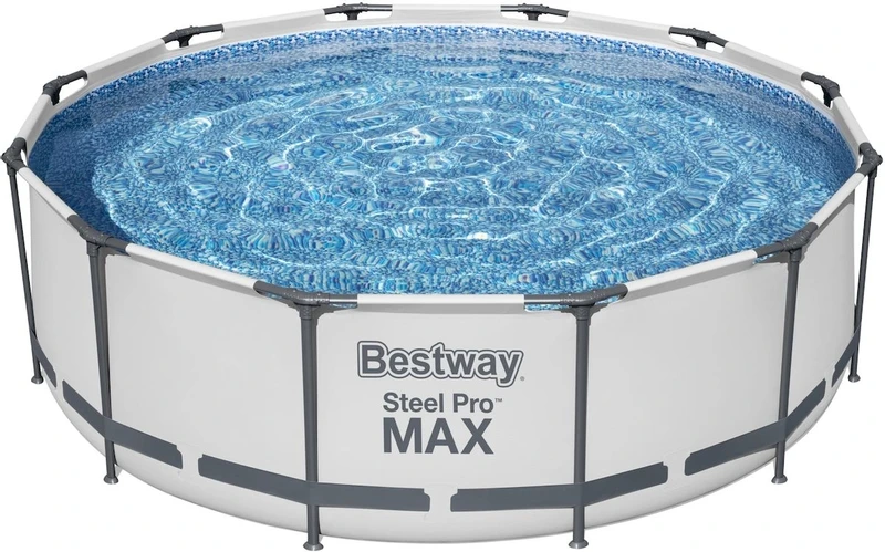 Bestway Steel Pro MAX Zwembad - 366 X 100 Cm - Met Filterpomp En Accessoires 4 Bestway Steel Pro MAX Zwembad - 366 X 100 Cm - Met Filterpomp En Accessoires - Image 2