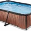 EXIT TOYS EXIT Wood Zwembad - 300 X 200 X 65 Cm - Met Filterpomp 1 EXIT TOYS EXIT Wood Zwembad - 300 X 200 X 65 Cm - Met Filterpomp -Zwembadwinkel exit wood zwembad 1