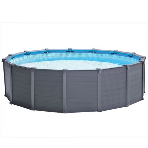 Intex Graphite Panel Pool - 478 X 124 Cm - Met Zandfilterpomp En Accessoires 4 Intex Graphite Panel Pool - 478 X 124 Cm - Met Zandfilterpomp En Accessoires - Image 2