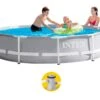 Intex Prism Frame Pool - 305 X 76 Cm - Met Filterpomp 1 Intex Prism Frame Pool - 305 X 76 Cm - Met Filterpomp -Zwembadwinkel intex prism frame pool 305 x 76 cm met filterpomp