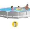 Intex Prism Frame Pool - 366 X 76 Cm - Met Filterpomp 1 Intex Prism Frame Pool - 366 X 76 Cm - Met Filterpomp -Zwembadwinkel intex prism frame pool 366 x 76 cm met filterpomp 1